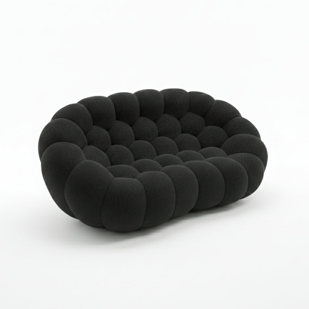 Nova Classic – Canapé Bubble 2 Places Noir