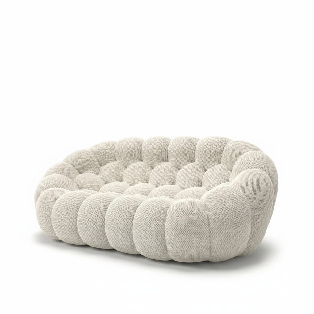 Nova Classic – Canapé Bubble 2 Places Blanc