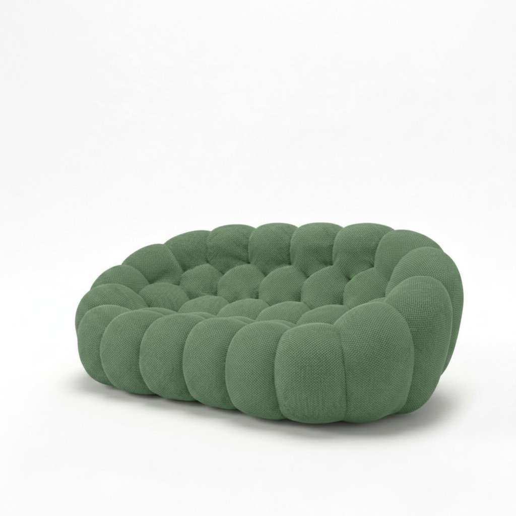 Nova Classic – Canapé Bubble 2 Places Vert
